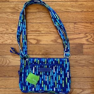 Vera Bradley Little Hipster Katalina Showers Bag